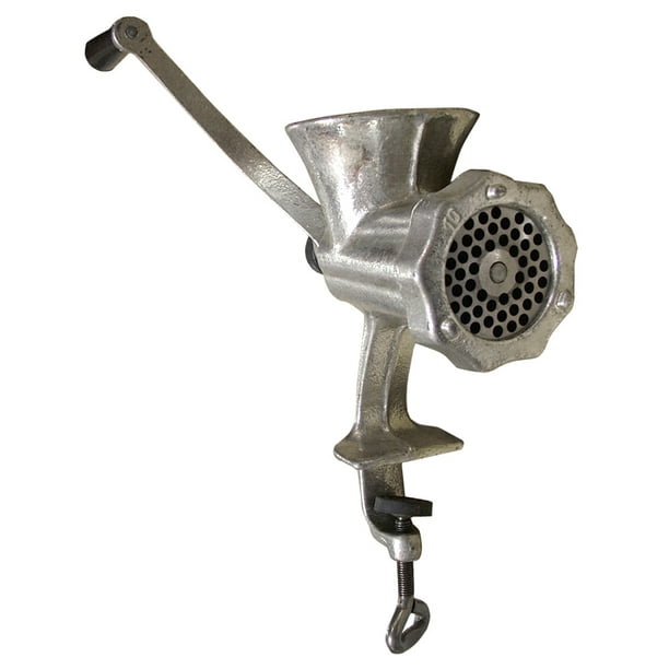 Omcan Manual Meat Grinder L/D Tin Plated - #10 Clamp Style - Walmart