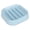 Blue, variant on BOKYAN Anti‑Skid Slow Food Bowl for Cats & Dogs – Blue, Food‑Grade Plastic, Square Shape