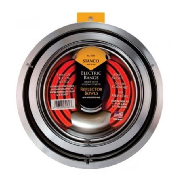 Stanco 5580 Electric Ranges Reflector Bowl Chrome