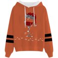 thumbnail image 1 of WILLBEST Sudadera con Capucha Sudadera con Capucha y Cordón con Estampado Navideño Informal para Mujer Chica​​, 1 of 3