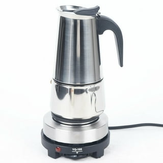 Brentwood TS-118S Cordless Electric Moka Pot Espresso Machine, 6-Servi -  Brentwood Appliances