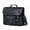 Black, variant on SHARO Men's Leather Laptop Messenger Bag, in Antique Brown, Laptop Compartment and Adjustable Straps