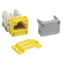 Commscope Systimax MGS400-123 Cat6 M-Series Modular Jack, Yellow