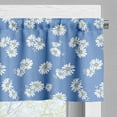 thumbnail image 3 of Ambesonne Floral Valance Pack of 2, Flourishing Margaret Flowers, 54"X18", Dark Lavender White, 3 of 5