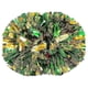 thumbnail image 1 of Juego Pompones Animadoras Pelota de Animación Flor Partido Deportivo Vocal Baile Fiesta Verde-Dorado, 1 of 5