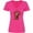 Hot Pink, variant on Inktastic Cowgirl Rodeo Western Boot Women's V-Neck T-Shirt