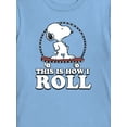 thumbnail image 6 of Peanuts, Boys' & Big Boys' Graphic T-Shirt, Snoopy Roll, Sizes 4-18, 6 of 7