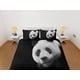 thumbnail image 2 of Cara de Panda en Negro Juego de Funda Nórdica para Niños, Juego de Cama Full, King, Queen,, 2 of 4