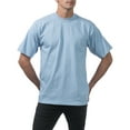 thumbnail image 3 of Pro Club Men's Heavyweight Cotton Short Sleeve Crew Neck T-Shirt, 3 of 5