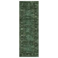 thumbnail image 4 of GlowSol 2'x6' Washable Runner Rug Floral Print Runner Rugs Soft Vintage Distressed Low Pile Non-Slip Bedroom Rugs for Kitchen Laundry, Green, 4 of 7