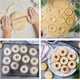 thumbnail image 5 of Juego de 9 cortadores de repostería, molde para galletas navideñas, cortadores de galletas de acero inoxidable para pasteles, galletas y pasteles, 5 of 5