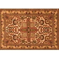 thumbnail image 1 of Ahgly Company Indoor Rectangle Persian Orange Traditional Area Rugs, 7' x 9', 1 of 1