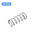 thumbnail image 3 of Unique Bargains Compression Spring, 15 Pack 304 Stainless Steel, 15mm OD, 1.2mm Wire, 35mm Length, 3 of 6