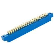 22P x 2 44 Pin Card Edge Connector PCB Soldering Socket