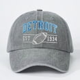 thumbnail image 2 of ibiyuan Womens Hats Baseball Caps Hats for Women Embroidered Washed Baseball Cap Adjustable Sun Hat For Outdoor Casual Daily Wear, 2 of 3