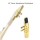 thumbnail image 3 of Boquilla de saxofón Irfora Boquilla de saxofón tenor 6C Accesorios para instrumentos musicales Material de latón con parche de hebilla de tapa de caña Irfora Boquilla de saxofón, 3 of 7