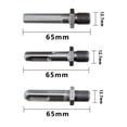 thumbnail image 3 of Broca divisora de troncos de leña, 4 piezas Destornillador de cono de tornillo de taladro resistente extraíble, Cono de tornillo divisor de madera Cracker para taladro de mano (hexagonal + cuadrado + redondo 32 mm) BANYUO  Electrónica, 3 of 6