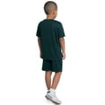 thumbnail image 5 of Athletic Works Boy's Active Short Sleeve T-Shirt and Short Set, Sizes 4/5-18, 5 of 9