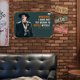 thumbnail image 4 of Placa Metal Vintage Doc Holliday Pintura Hierro Rectangular Del 30x20cm, 4 of 9