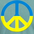 thumbnail image 3 of CafePress - Peace In Ukraine. Stand With Ukraine. Supp T Shirt - Mens Comfort Colors Shirt, 3 of 5