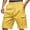 Yellow, variant on FDGIU 2025 Men's Gym Shorts Quick Dry Workout Shorts with Pockets, Lined Athletic Sweatpants, Ultra Cozy Lounge Fitness Shorts