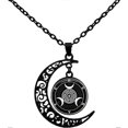 thumbnail image 1 of Collar con colgante de luna, adorno para el cuello, collar llamativo para adolescentes, niñas y mujeres --- Código de producto 38689, 1 of 4