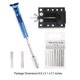thumbnail image 2 of Scienceny Tamaño compacto multiusos del tornillo de banco del perno de las brocas micro de la torsión Kits y herramientas para tallar tipo 5 Scienceny TO007928-05, 2 of 6