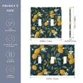 thumbnail image 2 of Yayeee Toggle Light Switch Wall Plate 2-Gang 4.56"x4.48" Decorative Outlet Cover, Blue Lemons, 2 of 7
