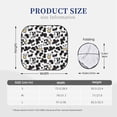 thumbnail image 3 of Vsdgher Cow Print Car Windshield Sun Shade, Reflective Sunshade Window Sunshade Sun Visor Protector Fit for Cars,Trucks,SUVs-Medium, 3 of 6