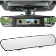 thumbnail image 2 of JOYTUTUS 15” Panoramic Rear View Mirror, Clip-On Large Rearview Extender for Safer Driving & Parking, Universal Wide Angle Rear View Mirror for Car/SUV/Truck, 2 of 2