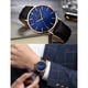 thumbnail image 3 of Reloj de cuarzo para hombre, relojes para hombre, reloj fino de moda para hombre, correa de cuero fina, reloj de cuarzo de acero inoxidable A, 3 of 3