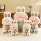 thumbnail image 2 of 25-50cm Cute Rabbit Plush Toy Strawberry / Love Shape / Plush Rabbit / Girls' Pillow / Children's Toypink25cm Deng Xun unisex, 2 of 2