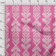 thumbnail image 3 of oneOone Tissu Popeline de Coton Fuchsia Rose Aztech Matériel de Robe Tissu Imprimé Tissu au Mètre 56 Pouces de Large, 3 of 4