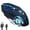 Blue, variant on Wireless Gaming Mouse with Buttons on the Side Rechargeable Computer Mice with Light