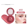 thumbnail image 3 of Moon Shape Velvet Water Light Lip Mud Two In One Long Lasting Moisturizing Lip And Cheek Use Makeup, 3 of 5