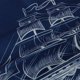 thumbnail image 5 of Fundas de almohada Bonhause Nautical Blue de 40 cm x 40 cm, juego de 4, 5 of 6