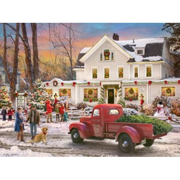 Vermont Christmas Company The Inn at Christmas Jigsaw Puzzle 550 Piece