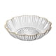 thumbnail image 2 of CaiYueKe Clear Flower Shape Fruit Bowl Snack Serving Tray High Quality Plastic Living Room Coffee Table Centerpiece Stackable Candy Dish Party Platter Elegant Decorative, 2 of 7