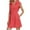 Red, variant on Miqool Womens Tennis Golf Dresses Zipper Front Sleeveless Pickleball Exercise Workout Athletic Mini Dress with Pocket Activewear