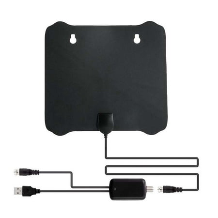 2019 Indoor HDTV Antenna, 140-200 Miles Long Range Amplified Digital TV Antenna , 4K UHF VHF 1080p Free Channels & All TV's High Reception w/ Detachable Amplifier Signal Booster and 13FT