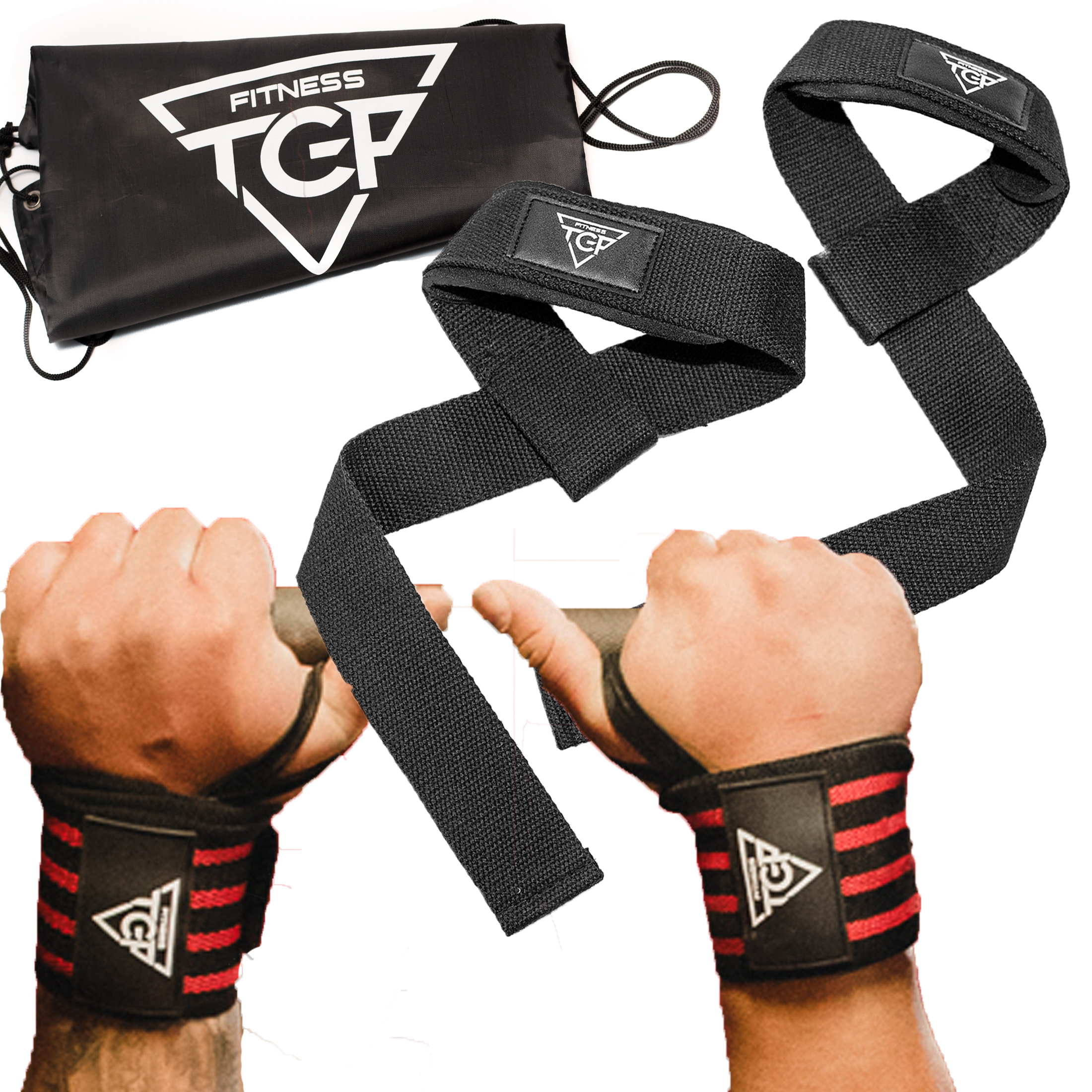 Padded Weight Lifting Gym Training Workout Wrist Support Bandages Bar Straps Padded Weight Lifting Gym Training Workout Wrist Support Bandages Bar Straps