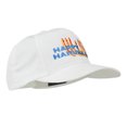 thumbnail image 5 of Happy Hanukkah Candles Embroidered Cap - White OSFM, 5 of 5