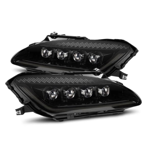 AlphaRex NOVA-Series Projector LED Headlights for 99-09 Honda S2000 - Alpha-Black