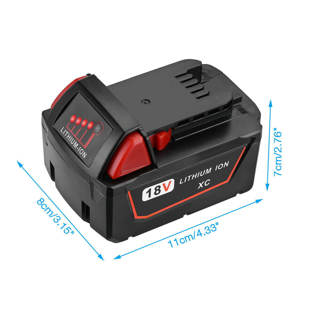 Details about   US Stock New for Milwaukee M18 Charger or 1X 4.0Ah Lithium Ion 18Volt Battery 