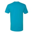 thumbnail image 3 of Next Level Cotton Short Sleeve Crew, 4XL, Turquoise, 3 of 5