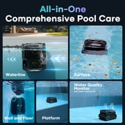 AIPER Scuba X1 Pro Max Automatic Cordless Pool Cleaner, Robotic Pool Skimmer