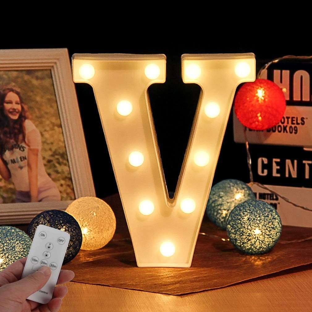 LED Letter Lights Alphabet, LED Letter Light, Led Decoration for