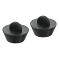 thumbnail image 1 of Uxcell 2Pcs Tapón de Drenaje de Caucho Tapón de Drenaje para Bañera Tapón de Drenaje de Caucho Negro de 1 pulgada a 1-3/8 pulgadas, 1 of 6