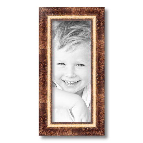 ArtToFrames 6" x 15" Monticello Picture Frame, 6x15 inch Multi Wood Poster Frame (WOM-4941),  Pack