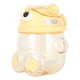 thumbnail image 3 of 700 ml Bear Water Bottle for Girls Kids with Straw Adjustable Strap Cartoon Kawaii Water Bottle for Shopping Hiking Yellow, 3 of 5